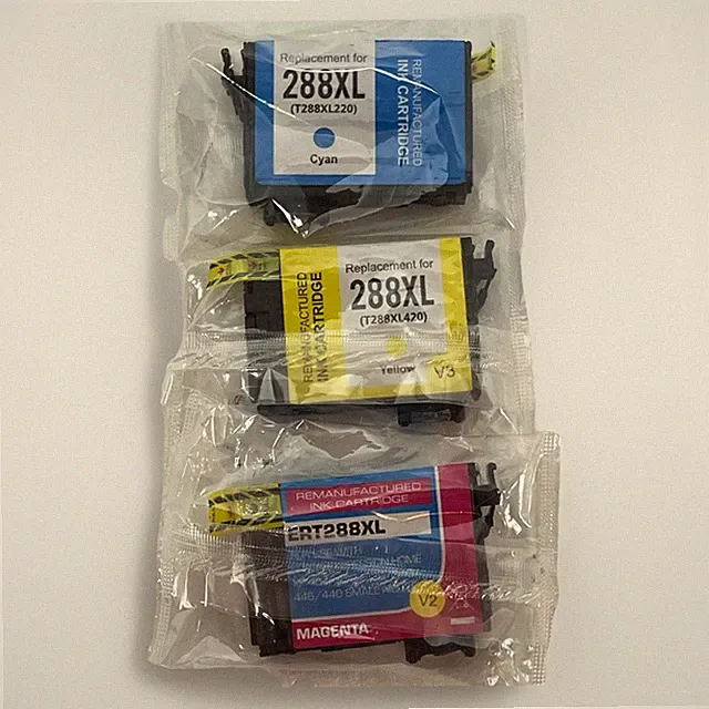 Epson ERT288XL 288XL Yellow Magenta Cyan Set NEW