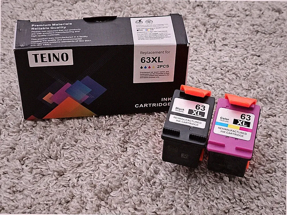 Teino 63XL 2pcs Inc Cartridge