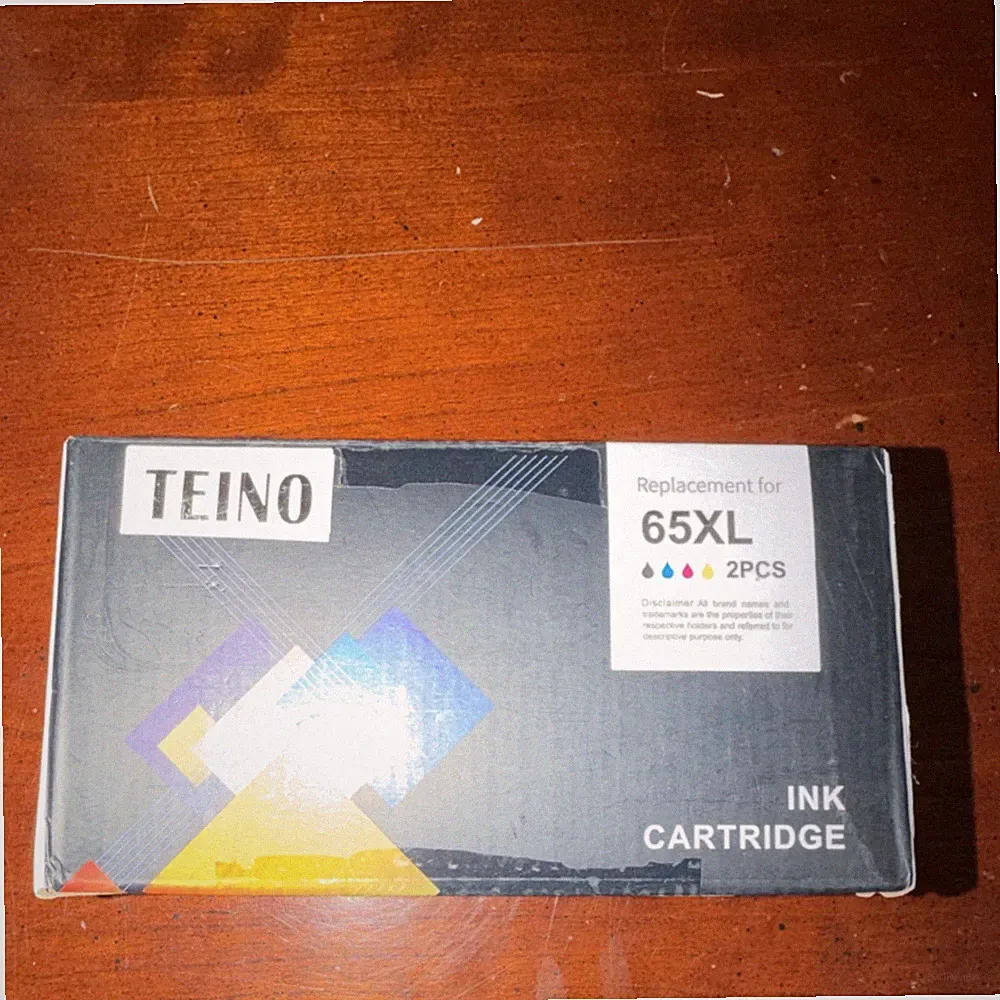 Teino 65XL Ink Cartridge Black Tri-Color for HP